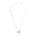 18K Rose De Noel Clip Pendant Necklace