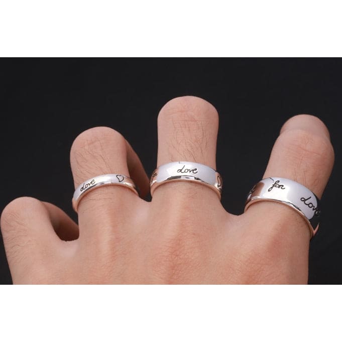 Double Gucci Blind For Love Ring